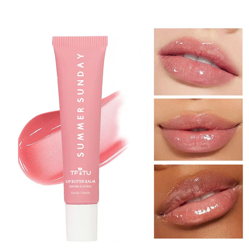 Summer Lip Moisturizing Lip Balm Care 15Ml Lip Balm Smoothing Lip Lines Lasting Nourishment for Women Daily Care Makeup Lipcare