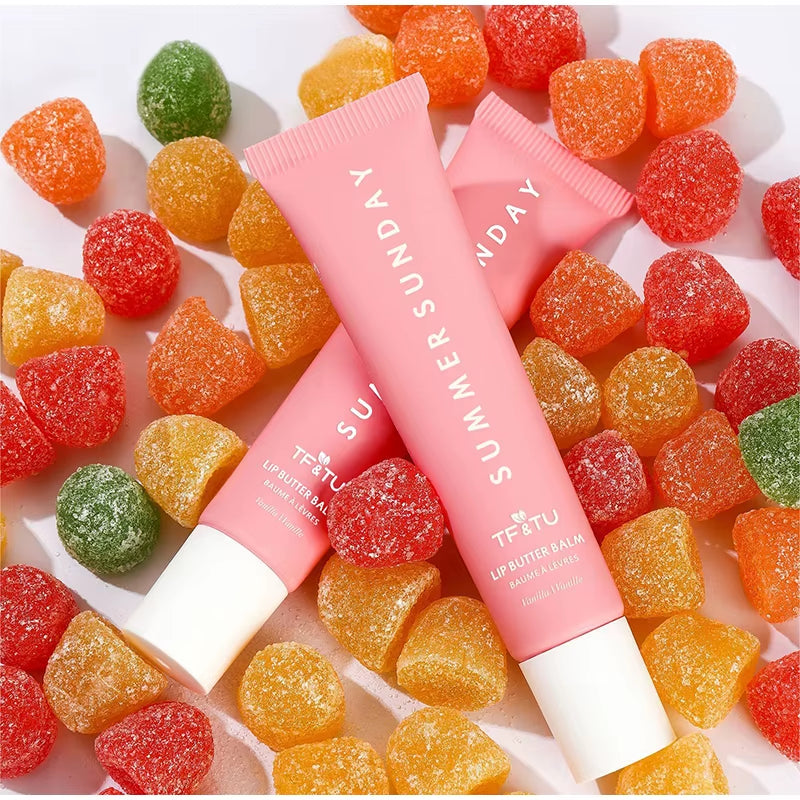 Summer Lip Moisturizing Lip Balm Care 15Ml Lip Balm Smoothing Lip Lines Lasting Nourishment for Women Daily Care Makeup Lipcare